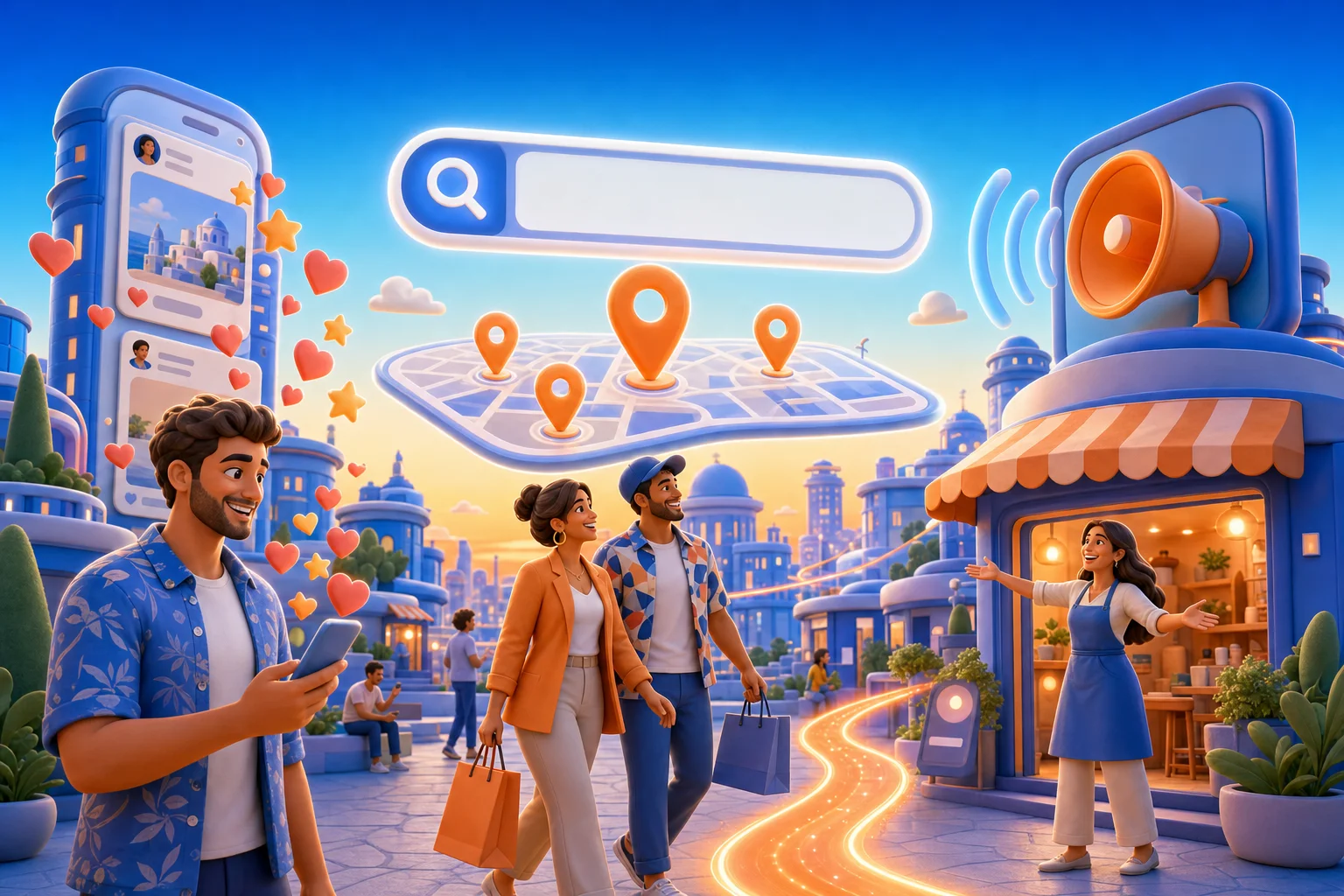 Agenzia di marketing digitale: SEO, mappe, social e pubblicità per piccole attività